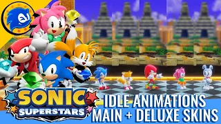 Sonic Superstars - Idle Animation Compilation