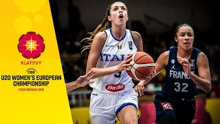 Italy v France - Full Game - FIBA U20 Women's European Championship 2019