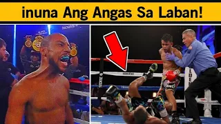 MinaLiit Ang Mga SuntOk Ng pUerTo Rican Boxer Karma TuLoy InaBot Tikwas DaLwang Paa