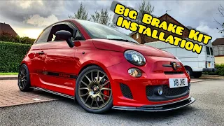 Abarth Get's A Big Brake Kit