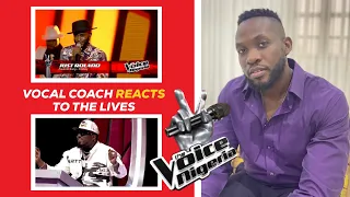 Roland | The Voice Nigeria Season 4 | Libe Shows | Vocal Coach DavidB Reacts