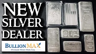 NEW Bullion Dealer With Cheap Silver! Bullion Max Unboxing and Review