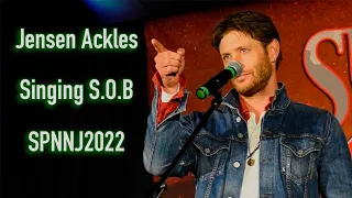 Jensen Ackles Singing S.O.B with Louden Swain - SPN NJ 2022 - Compilation