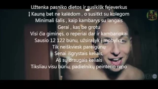 Karpiz, Lilas, Messiah, Svaras - Kambariokai (Live From Kaunas Streets 2013) (lyrics)