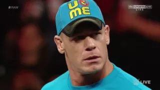 Wrestlemania 31 US Tittle Contract Signing John Cena vs Rusev  Raw,2015 Full Signing