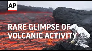 Rare glimpse of volcanic activity on remote Kamchatka peninsula