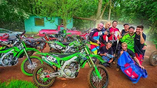 PRIMEIRO CAMPEONATO DE MOTOCROSS QUASE DEU BRIGA 😂