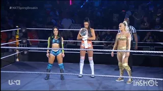 (1/2) Tiffany Stratton vs Roxanne Perez vs Indi Hartwell: NXT Spring Breakin' 2023