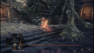 Dark Souls 3 Oneshot Boss Challenge Curse Rotted Greatwood Two Shots