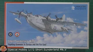 Special Hobby 1/72 Short Sunderland Mk V Review