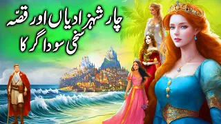 Char shehzadiyan aur Sakhi Sodagar || Four princesses and a generous merchant || urdu kahani