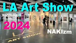 LA ART SHOW 2024 Walk Around POV 4K