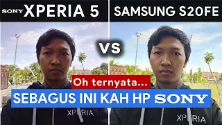 DUEL RAJA KAMERA! SONY XPERIA 5 vs SAMSUNG GALAXY S20 FE Camera Comparison