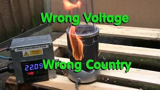 Wrong Voltage - Wrong Country