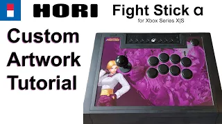 Hori Fightstick Alpha | King of Fighters Artwork Customization | #fightstickfriday