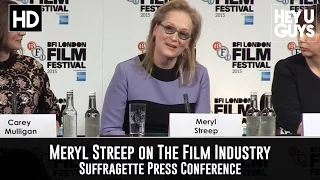 Meryl Streep on Women in the Film Industry (Using Rotten Tomatoes as Example)