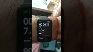 Xiaomi mi band 7 Pro при работе Gps без телефона идёт накручивание шагов когда стоишь на месте