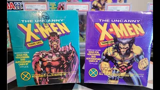 1992  Impel Marvel Uncanny X-Men Jim Lee Box opening