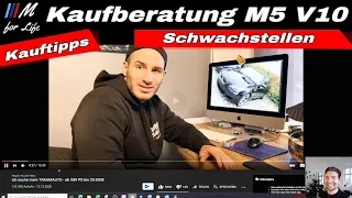 Kaufberatung zur BMW M5 V10 Legende | Hilfe für Turbo Tsallos Fehlkauf M5 V10