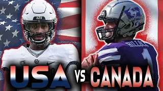 The Differences Between Canadian College Football and American College Football