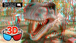 Anaglyph 3D Video - DINOSAUR / red-cyan  glasses