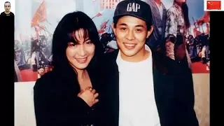 Jet li and his wife and children