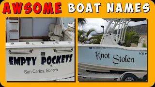 Hilarious Boat Names That Made The Whole Harbor Laugh Out Loud