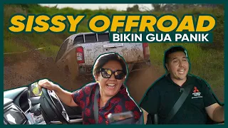 Akhirnya Kecebur Juga di Lumpur ehh @SissyPrescillia Minta Mobil Offroad