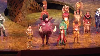 The Lion King Musical - Broadway Show - Hakuna Matata (by Elton John) @lionking4 Minskoff Theatre