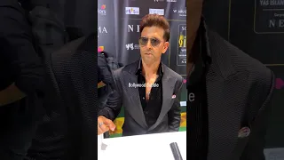 Hrithik Roshan shares Updates on Fighter and talks about Working with Jr. NTR | #shorts #iifa2023