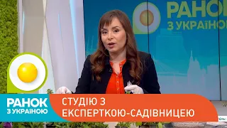 Студію з експерткою-садівницею | Ранок з Україною