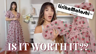 🍓  I BOUGHT THE STRAWBERRY DRESS... BUT IS IT WORTH IT?? 🍓  (LIRIKA MATOSHI TRY ON + REVIEW)