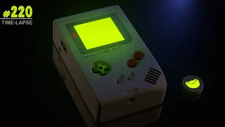 3D Nintendo Game Boy made on Ipad Pro with Nomad Sculpt