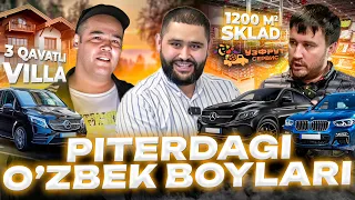 PITERDAGI O'ZBEK BOYLARI |#RAXMONOVVLOG