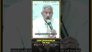 PoK was, is and will be a part of India, said EAM S Jaishankar | WION Shorts