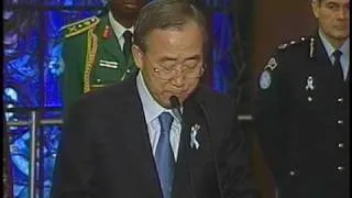 UN Peacekeepers Day - Solemn wreath-laying ceremony