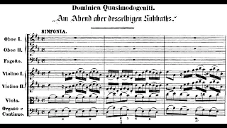 Johann Sebastian Bach - Cantata: Am Abend aber desselbigen Sabbats, BWV 42. {w/ score.}