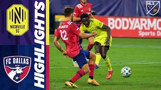 Nashville SC vs. FC Dallas | October 20, 2020 | MLS Highlights