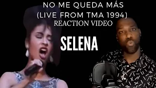 SELENA- No Me Queda Más HD (Live From TMA 1994) -REACTION VIDEO