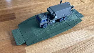 1/72 S and S models Ribbon Pontoon Bridge.  Operation Bunny 🐰 Hop - vital engineering equipment