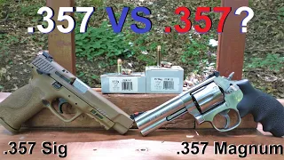 💥.357 Sig VS 💣.357 Magnum - Underwood JHP - WOW - Game Changer!