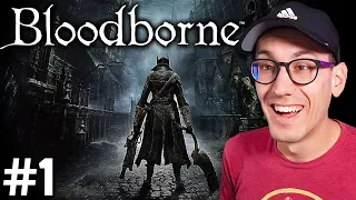 What's with all this blood? -- Bloodborne (blind playthrough) -- Episode 1