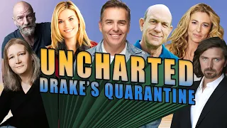 Uncharted: Drake's Quarantine | Cast Reunion with Nolan North