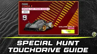 Asphalt 9 | Pagani Zonda R Special Hunt - Touchdrive Guide