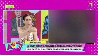 Amor y Fuego-MAR31-SHIRLEY ARICA ENTREVISTÓ A SHIRLEY ARICA Y REVELÓ QUE CAYÓ EN EL ALCOHOL | Willax