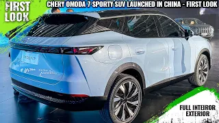 Chery Omoda 7 Sporty SUV Launched In China With 1.5 TGDi PHEV Tech - Full Interior Exterior