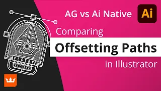 Comparing Offsetting path tools in Illustrator