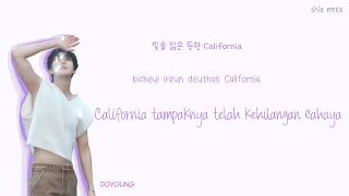 DOYOUNG (도영) Lost In California [Han/Rom/Ina] Color Coded Lyrics Lirik Terjemahan Indonesia