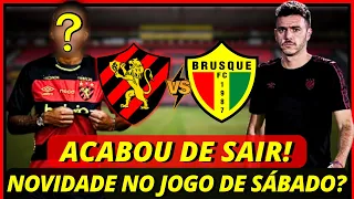 💣🚨Acabou de Sair! Soso Deve Ganhar Reforço de Estreante no Sábado! Últimas Notícias do Sport Recife