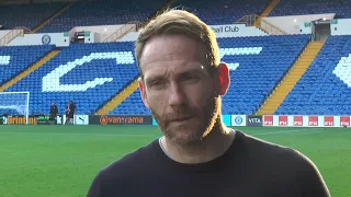 Simon Rusk Post-Match Interview - Wrexham AFC